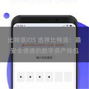 比特派iOS 选择比特派：最安全便捷的数字资产钱包