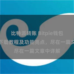 比特派转账 Bitpie钱包最新版本下载教程及功能亮点，尽在一篇文章中详解