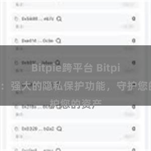 Bitpie跨平台 Bitpie钱包：强大的隐私保护功能，守护您的资产