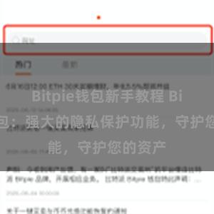 Bitpie钱包新手教程 Bitpie钱包：强大的隐私保护功能，守护您的资产