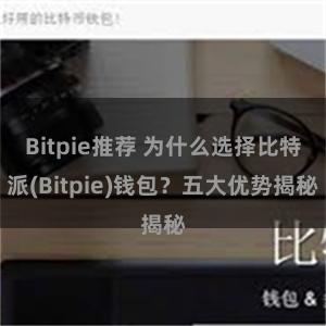 Bitpie推荐 为什么选择比特派(Bitpie)钱包？五大优势揭秘