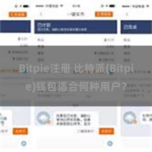 Bitpie注册 比特派(Bitpie)钱包适合何种用户？