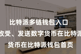 比特派多链钱包入口  第四步：收受、发送数字货币在比特派钱包首页