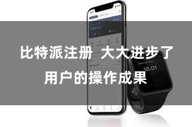 比特派注册  大大进步了用户的操作成果